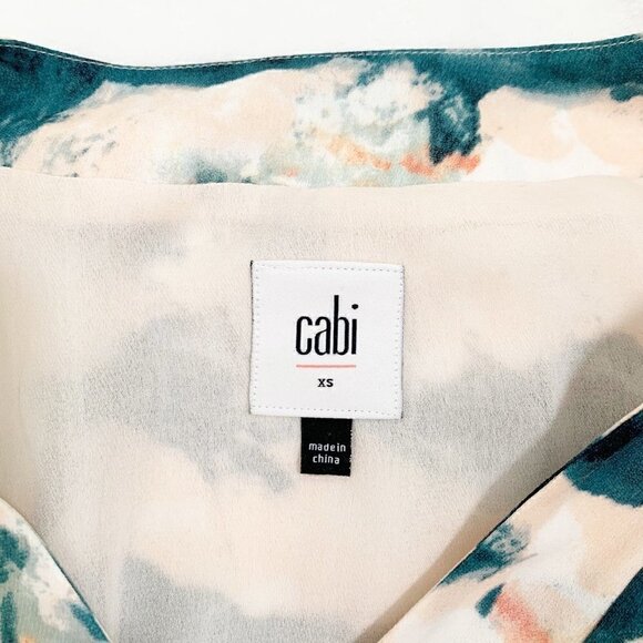 Cabi‎ pastel lined lightweight vneck sleeveless tank top - Size XS - Picture 6 of 9